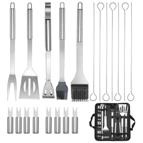 TBNLASS Barbecue Set Combination Tool Stainless Steel Grill Accessories