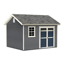 Handy Home Products Beachwood 10x12 Do-it-Yourself Wooden Storage Shed with Floor Kit- Does not Include Paint or Roofing Shingles