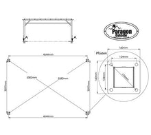 Paragon Outdoor 11’ x 16’ Florence Aluminum Pergola with Retractable Canopy Cocoa