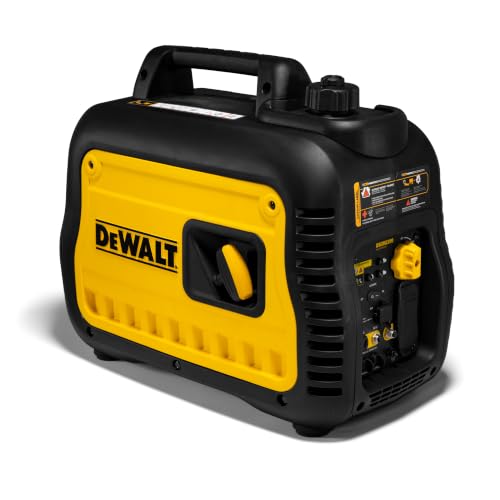 DEWALT 2,500 Starting Watt Portable Inverter Generator For Outdoor Use