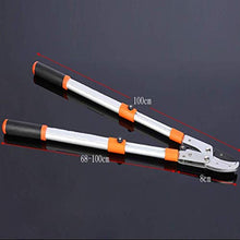EliteBloom Telescopic Loppers,Pruner Bypass Tree Trimmer,More Power Less Effort Thick Cut,Best On Pruning Tree Hedge Branch,
