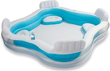 MQELHKCYSGX The Water Pool has a backrest Seating Design and is a Multi-Layer Inflatable It is Suitable for Children and Adults Over 3 Years Old and is Ideal for Backyard Parties