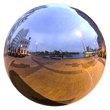 Stainless Steel Mirror Reflective Garden Gazing Ball Silver Multiple Sizes