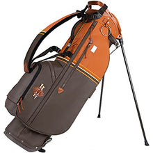 Sun Mountain Men's Mid-Stripe Single Strap Stand Bag '23 - Cabin/Umber/Wheat