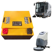 JHKJ Lithium Iron Phosphate Battery 25.6V 100Ah 200Ah Lithium Batteries 25.6V Scrubber Battery with BMS 25.6 Volt Built-in Batteries for 2560W-5120W Motor,25.6v200ah