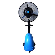 FAFACAI 26 Inch Misting Oscillating Fan, Commercial Outdoor Industrial Powerful Spray atomizing Electric Fan, Suitable for Outdoor, Factory, Shopping mall, Factory, 260W