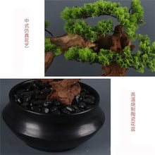 QWERAXZG Chinese Simulation Welcome Pine Decorations Handicrafts Home Wine Cabinets and Furnishings