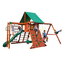 Gorilla Playsets Sun Valley II Wood Swing Set Redwood