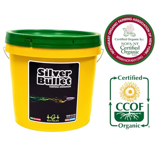 Key to Life Silver Bullet Organic Fertilizer - All Purpose Plant Food for Vegetables and Flowers - 10 lb