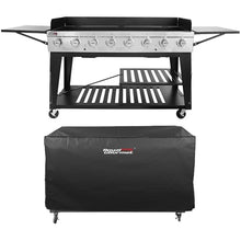 Royal Gourmet Event 8-Burner BBQ Propane Gas Grill with Cover, Outdoor