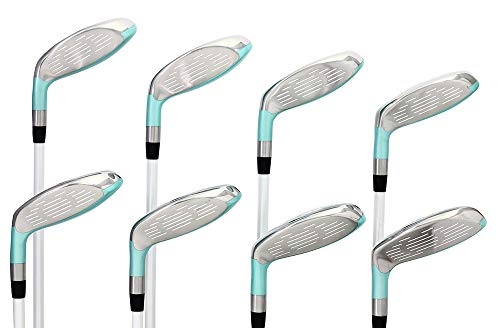 Majek Ladies Golf Hybrids Irons Set Seafoam Teal