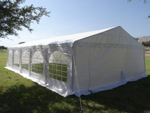 DELTA 32'x20' PE Party Tent White - Heavy Duty Waterproof Canopy for Outdoor Events
