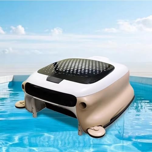 Automatic Pool Cleaners, Pool Vacuum for Above Ground Pool, with 10l Filter Basket, Manual/Automatic Dual Mode, 7800mah Ultra-Long Battery Life, Three-Speed Adjustment, Suitable for Swimming Pools
