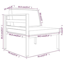 MNCVXAXG 5 Piece Aluminum Patio Lounge Set with Cushions