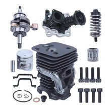DYHZLBM 42mm Cylinder Piston Crankshaft Bearing Gasket Kit Fit for 450 450E 445E 445 Chainsaw Decompression Port Replacement Part