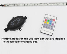 Custom Install Parts 48-Inch Sheer Descent Waterfall, Color Changing LED