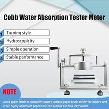 ZQJYMXM Water Absorption Tester, Quality Control in the Paper and Packaging Industry and Printing Applications