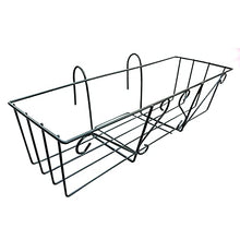 Hanging Balcony Flower Pot Brackets Holder Box Stand Rack Railing Shelf Patio Deck Plant Planter Container Accessories 1ZHIWUJIAL-7-10-E