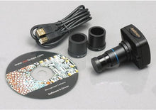 AmScope Digital Trinocular Stereo Zoom Microscope 3.5X-90X Clear