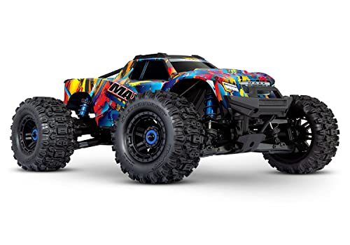 Traxxas Maxx Wide 1:10 RC Monster Truck 4WD RTR Rock N Roll