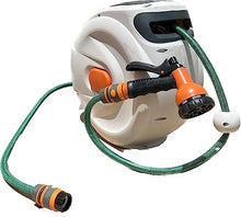 Wall Mount Swivel Automatic Retractable Garden Water Hose Reel w/50ft x 1/2"