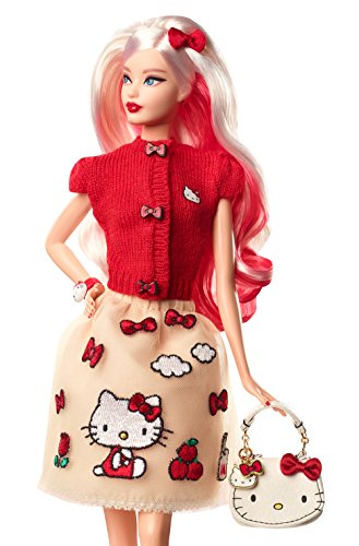 Barbie Hello Kitty Fashion Doll Red