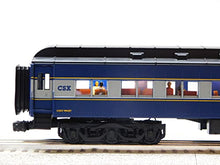 Lionel CSX 18" Passenger Observation Car 2 Pack O Gauge Natural Color