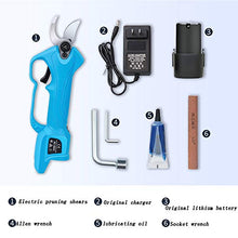 Long-Distance Electric Cutting Tools Garden Horticulture Tree Trimmer Professional Cutter with Sharp Blade Small Garden Tidying Kit Lithium Battery Easy to Carry Long Battery Life