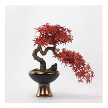 Artificial Bonsai Simulation Bonsai Tree Indoor Artificial Bonsai Trees Home Living Room Lobby Hotel Desktop Decoration Welcome Pine Bonsai Plant for Home Office (Color : A)
