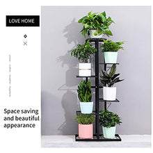 RWGOVLU Plant Stand 4/6 Layers Iron Shelf For Flower Stand Shelves Plant Stand Flower Pot Holders For Balcony Living Room Garden Outdoor Dekoration Indoor Plant Stands ( Color :