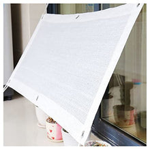 GJZDPMY Sun Shade Fabric with Grommets 90% UV Protection White Shade Cloth for Outdoor Canopy Tarps Available in 2x3m to 4x8m Sizes 10x20m (32.8x65.6ft)