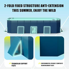 CHSUFBTY 2.1m Collapsible Pool - Foldable, Easy Storage, High-Density Material - Double Drain for Quick Release(Dieff Blue,116 * 64.9 * 21.6in)