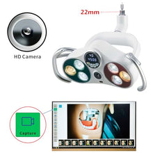 22mm Shadowless Operation Light LED Planting Lamp with Camera Video Recording for Chair One-Click Yellow Light KY-P183