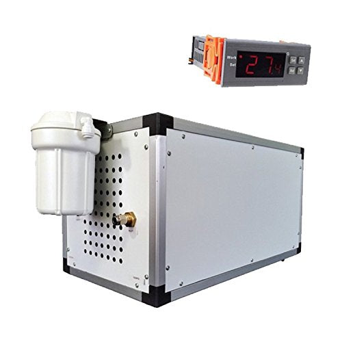 Industrial Humidification System - 1500 PSI Misting Pump - Stainless Steel Tubing - Stainless Steel Nozzle - Automated Humidity Control (10 Nozzle)