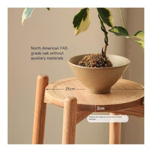 WOAITIANTIAN Vase Stand Wooden Plant Display Stand Tall Planter Floor Pot Indoor Holder Flower Bonsai Decoration(Large)
