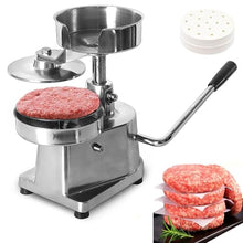 CVGfko Commercial Hamburger Press Patty Maker, Home Large Manual Burger Forming Machine Stainless Steel Grill Burger Press Tool,10cm