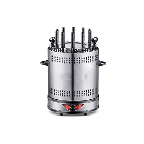 TEOYETTSF Electric Barbecue Oven Household Automatic Rotary Skewer Smokeless Grill Cup