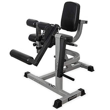 Valor Fitness Adjustable Leg Curl Extension Machine Grey CC-4