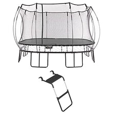 Springfree 13ft Large Square Trampoline Bundle with FlexrStep V2