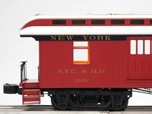 Lionel New York Central Wood Baggage Coach 2 Pack O Gauge Natural Color