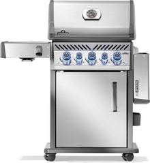 Napoleon Rogue PRO-S 425 Natural Gas Grill with Infrared Side and Rear Burners, Stainless Steel, Durable 5-Burner Precision Cooking
