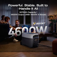 EF ECOFLOW Delta 3 Ultra 3072Wh Power Station with XT60 Solar Cable