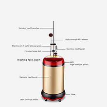 Handheld Outdoor Shower Mobile Shower Machine 2000w/130L/150L Intelligent Voice System Stainless Steel Liner for Home Bathroom (150 smart Models)