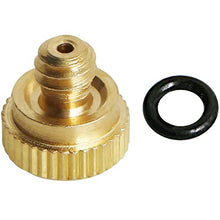 100PCS Brass Misting Nozzles for Cooling System, Low Pressure Mister Nozzles Fogging Spray Head Fog Nozzles 0.004-0.039" Orifice,10/24 UNC Thread (Size : 0.6mm)