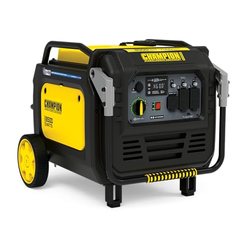 Champion Power Equipment 8500-Watt Electric Start Home Backup Portable Inverter Generator with Quiet Technology and CO Shield