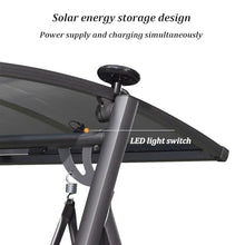 Outdoor Patio Porch Swing with Adjustable PVC Canopy, Porch Swing 2 Person Patio Swing Chair with Seat Cushion, Anti-Slip Foot Pads for Garden Backyard Porch Lawn