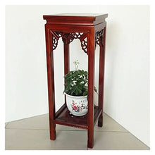 YYBOES Plant Pedestal Stand Freestanding Wooden Shelf Indoor Plant Stand Flower Pot Display Stand Freestanding Wooden Shelf Wooden Vase Base Display Stand Pedestal Stands for Display