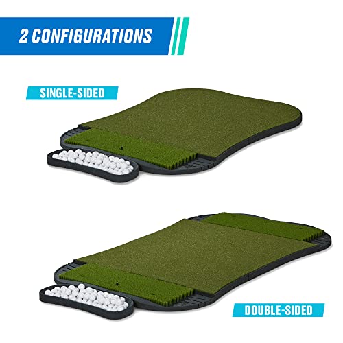 Fiberbuilt Golf Hourglass Pro Studio Mat Kit Green