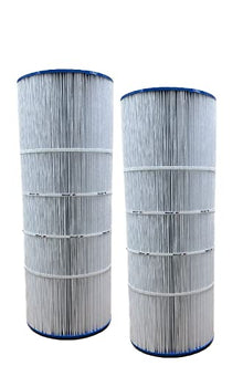 Discount Pool Mart DPM CJ Series Cartridge Replacement Set for Jandy Pro Series Filter Pleated Element CJ250 2 Pack Made in USA | C-9422 A0558901 FC-0830 (250 Sq Ft (34" Height) CJ250)