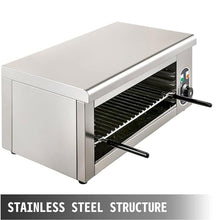 YXCUSAM Electric Salamander Oven, 2000W Commercial Cheese Melter Grill,for Melt Cheese,Toast Sandwiches,Steak